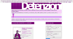 Desktop Screenshot of detenzioni.eu